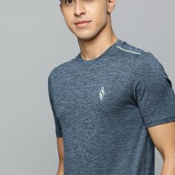 Skechers Men Blue Printed T-shirt-image-53