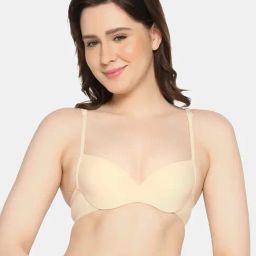Da Intimo Beige Medium Coverage Bra-image-42