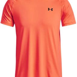 Under Armour Orange Regular Fit Printed Sports T-Shirt-image-29