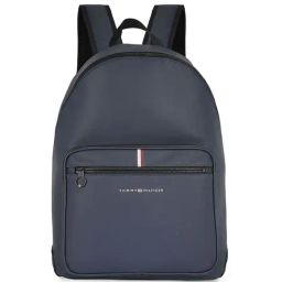 Tommy Hilfiger Boden Blue PU Textured Laptop Backpack - 1.44 Ltrs-image-92