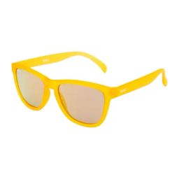 MAGNEQ Orange UV Protection Square Unisex Sunglasses-image-28