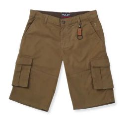 Gini & Jony Kids Brown Solid Bermudas-image-24