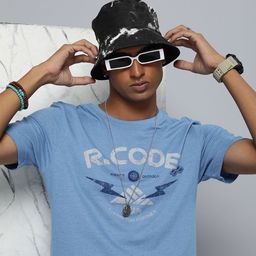 R Code by The Roadster Life Co Typography Printed Regular T-shirt-image-46