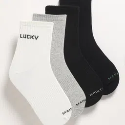 THE BEAR HOUSE Men Pack Of 4 Above Ankle-Length Cotton Socks-26