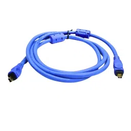 SETMI INDIA Computer Cable Firewire 4-Pin to 4-Pin PVC 1.5 m up to 400 Mbps Data Transfer Rate, Blue-picture-21