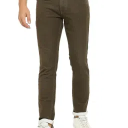 Lawman Pg3 Dark Olive Slim Fit Jeans-image-85