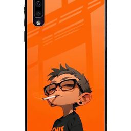 QRIOH Quirky Printed Samsung Galaxy A70 Back Case Mobile Accessories-picture-46