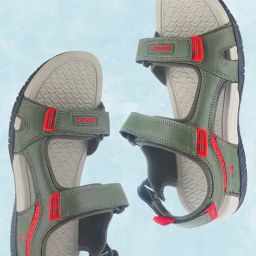 Sparx Men's Olive Floater Sandals-image-78