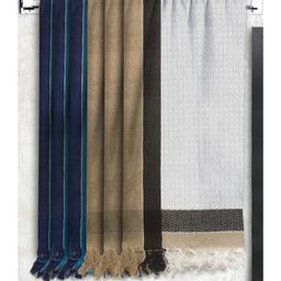 Athom Living 100% Cotton Bath Towel Waffle Border Pack Of 6 - Multicolour-image-12