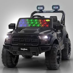 Baybee Bronco Rechargeable Battery Operated Jeep for Kids, Ride on Toy Kids Car with Light & Music | Baby Big Battery Car | Electric Jeep Car for Kids  (Black)-picture-17