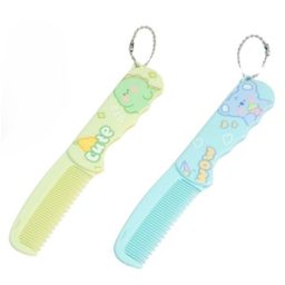 THE LITTLE LOOKERS Hair Comb for Kids | Travel Friendly Folding Pocket Comb | Foldable Pocket Kangi for Hair With Attractive Design | Assorted Print and Color (Pack of 2)-12