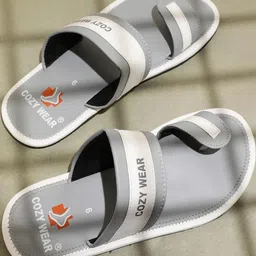 Cozy Wear Men Tan Flip Flops-picture-14