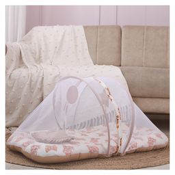 Fancy Fluff Organic Mosquito Net Set - Cuddle Bear image 2
