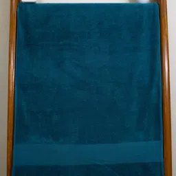 Aura Teal Organic Cotton 610 GSM Bath Towel-image-38