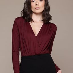 bebe All Day Wrap Bodysuit-image-52