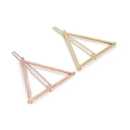 I Jewels Set of 2 Gold-Toned Triangular Hair Pins-49
