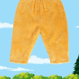 MINIKLUB Kids Yellow Solid Pants-image-49