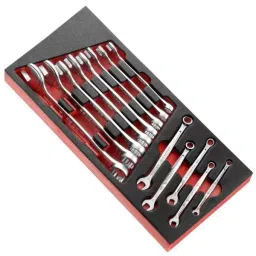 FACOM Foam Tool Tray Storage Inlay Black & Red, MODM.440-4-3
