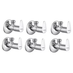 CLINTON Stainless Steel Chrome Plated Angle Valve Fusion (Pack of 6)-image-21
