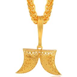 Morir Gold-Plated Brass Pendant-image-87