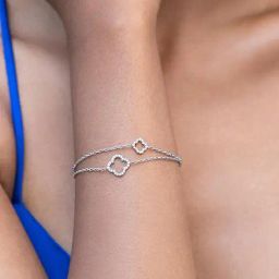 Shaya 92.5 Sterling Silver Lady Luck Bracelet for Women-image-51