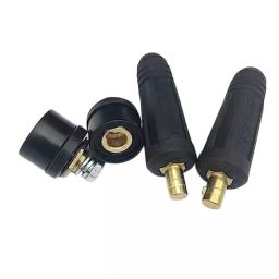 Alaska Welding Machine Cable Connector 9 mm (0.35 inch) 2 Male Connector, 2 Female Socket for Inverter Welding Machine-37