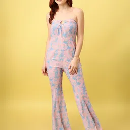 Amarasha Strapless Printed Basic Jumpsuit-picture-7