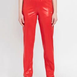 Adidas Originals Red Regular Fit Mid Rise Track Pants-picture-17
