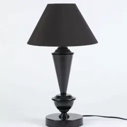Tucasa NTU-54 B-22 Table Lamp with Metal Base (Black) image 4