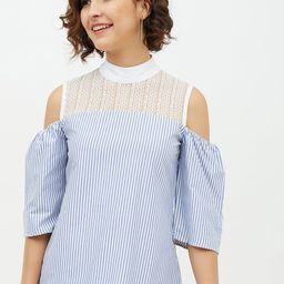 StyleStone Blue & White Striped Regular Top-picture-56