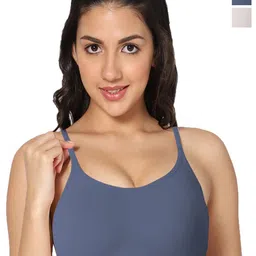 In Care Pack Of 2 Full Coverage Heavily Padded Cotton Workout Bras With All Day Comfort-picture-20