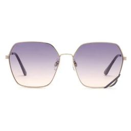 bebe Purple Hexagon Sunglasses for Women-image-73