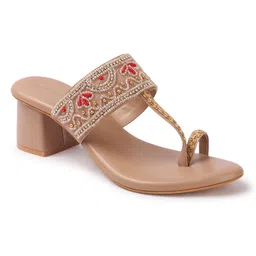 Anouk PU Block Sandals image 4