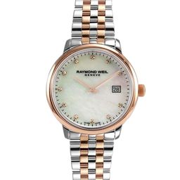 Raymond Weil Women Cream-Coloured Toccata Mother of Pearl Analogue Watch 5985-SP5-97081-image-3