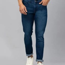 Globus Dark Blue Slim Fit Stretchable Jeans-picture-41