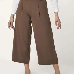Annabelle by Pantaloons Brown High Rise Culottes-picture-40
