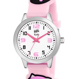 Kool Kidz Unisex Kids Dial & Pink Straps Analogue Watch-image-63