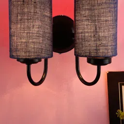 Devansh Blue Traditional Armed Sconce Wall Lamp-8