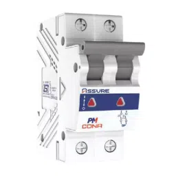 Cona Nssure MCB 25A Double Pole White, 23325-8