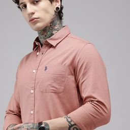 U.S. Polo Assn. Denim Co. Pure Cotton Casual Shirt-image-52