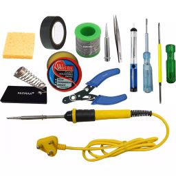 Fadman 12 In 1 Soldering Iron Kit 25 W Corded Flat & Pointed Copper, Iron & Nickle Tip-39