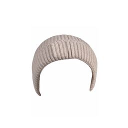 Calvadoss Men Beige Woollen Beanie-image-4