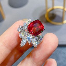 Designs & You Silver-Plated American Diamond-Studded Finger Ring-image-96