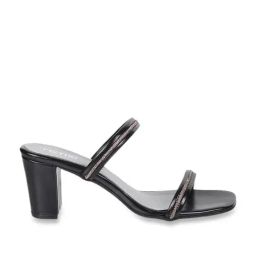 Metro Women's Black Casual Sandals-image-113