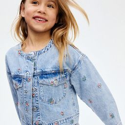 H&M Girls Embroidery-Detail Denim Jacket-image-22