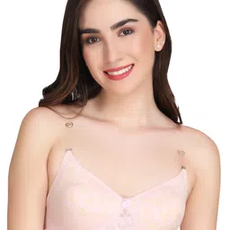 Liigne Floral Printed Full Coverage Lightly Padded Bra With All Day Comfort-picture-40