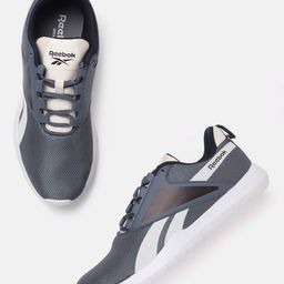 Reebok Men Teal Blue & White Evander Woven Design Running Shoes-picture-46