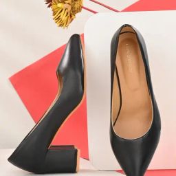 Clog London Women's Black Casual Pumps-image-12