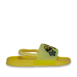 Pantaloons Junior Yellow Back Strap Sandals-picture-43