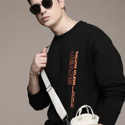 Calvin Klein Jeans Brand Logo Printed Casual Sweatshirt-picture-38